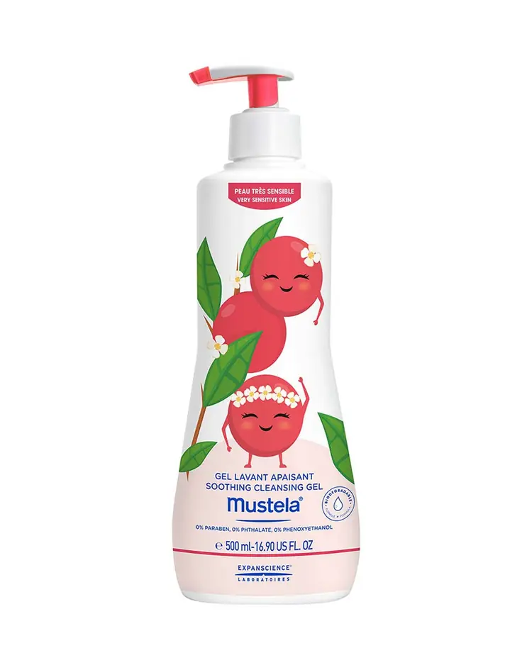 Mustela umirujući gel za pranje, ograničeno izdanje, 500 ml