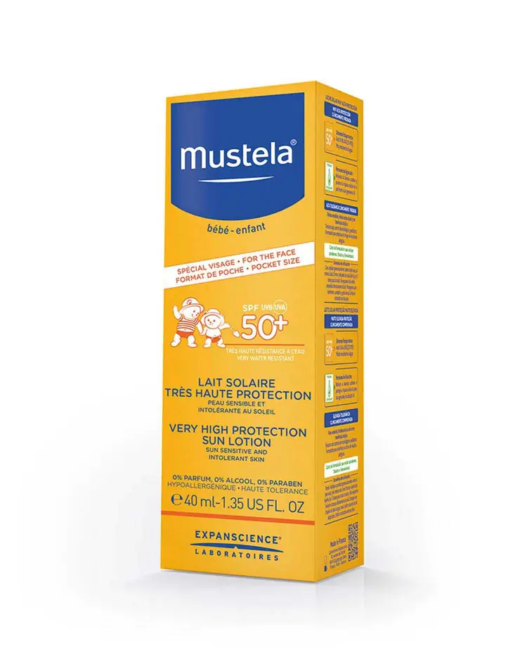 Mustela losion za zaštitu od sunca spf 50+, 40 ml