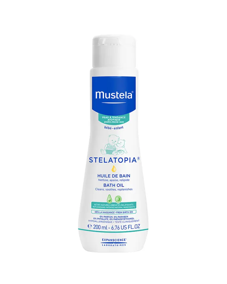 Mustela Stelatopia mliječno ulje za kupanje 200 ml