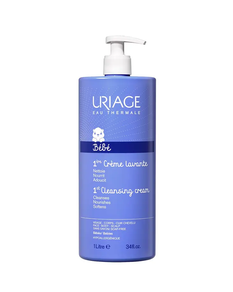 Uriage Bebe Creme Lavante - Dječja pjenušava emulzija za pranje  1000 ml 1000 ml