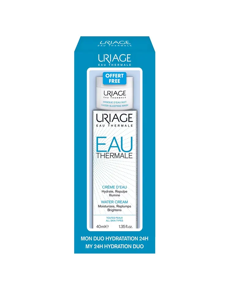Uriage Eau Thermale Set - krema 40 ml + gratis noćna maska 15 ml  40 ml + 15 ml