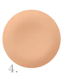 Coverderm puder -mješovita/masna koža, br. 4