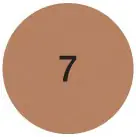 Coverderm Classic kremasta podloga za prekrivanje nesavršenosti, br. 7