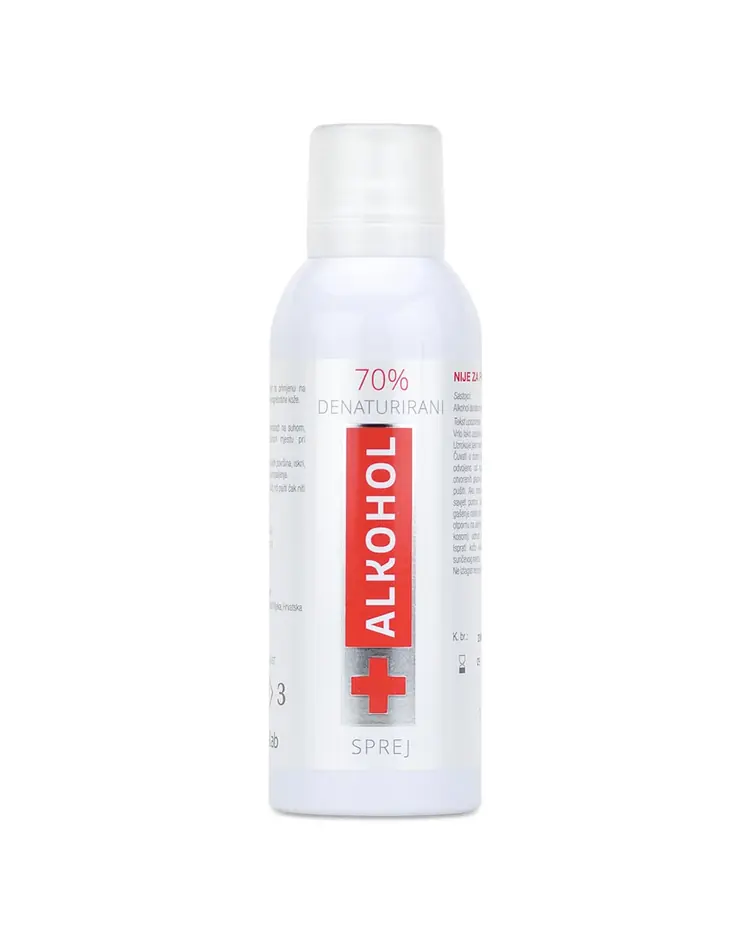 Denaturirani alkohol 70% 150 ml
