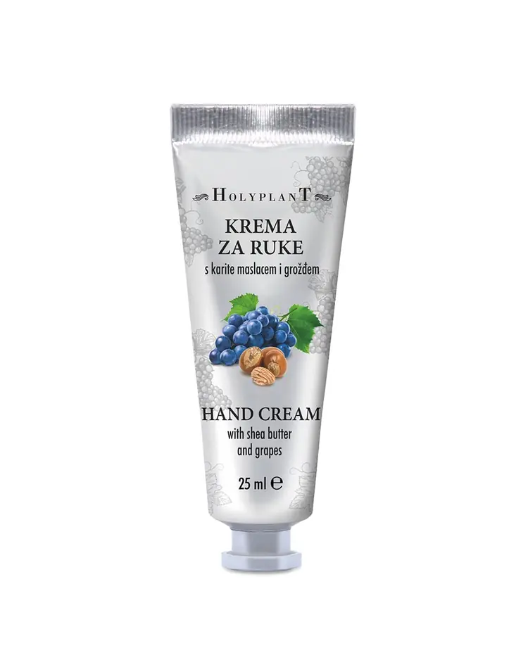 Holyplant Krema za ruke s karite maslacem i grožđem 25 ml