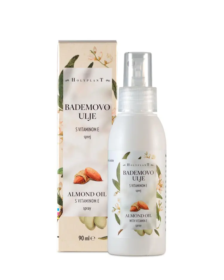 Holyplant bademovo ulje s vitaminom E sprej, 90 ml  90 ml sprej