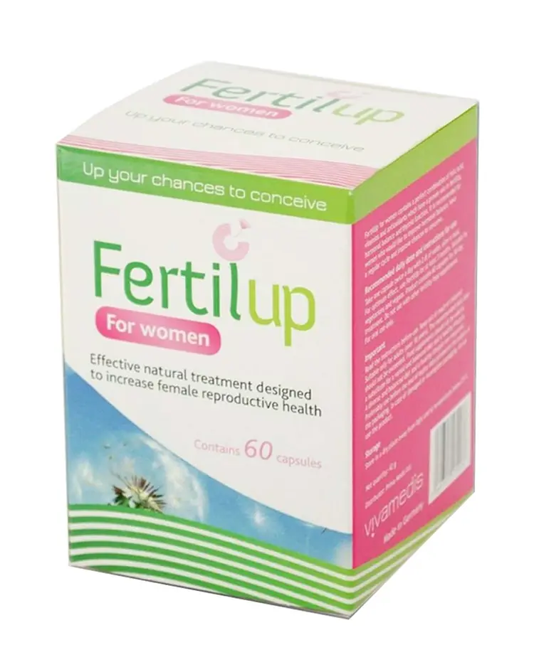 FertilUp, dodatak prehrani za reproduktivno zdravlje žena, 60 kapsula