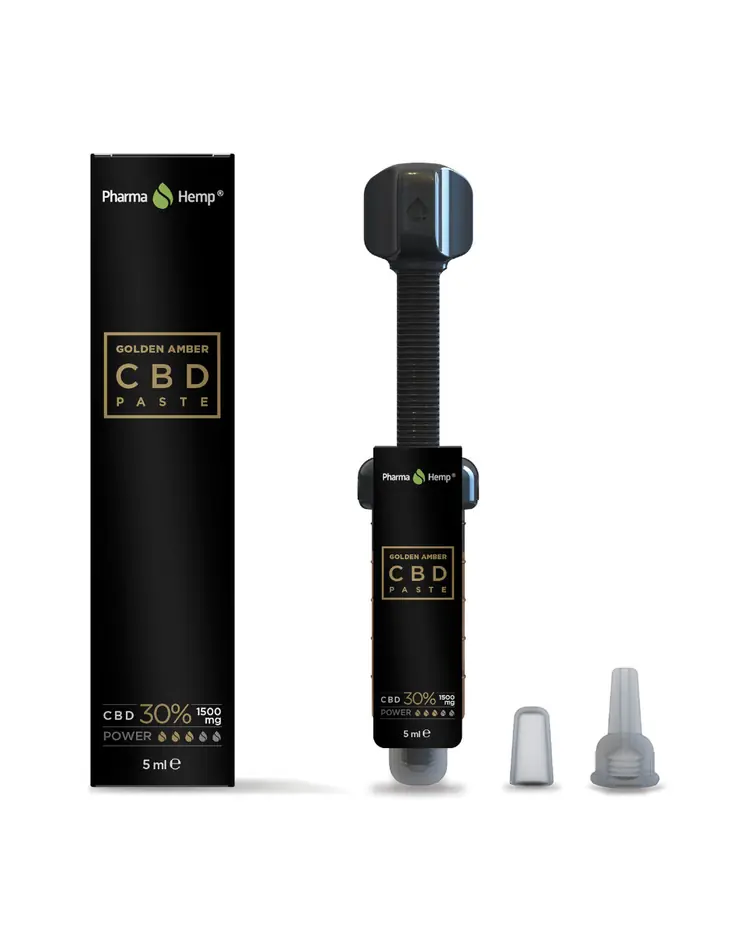 PharmaHemp CBD Golden Amber pasta 30% 5 ml / 0.169 fl.oz. ℮