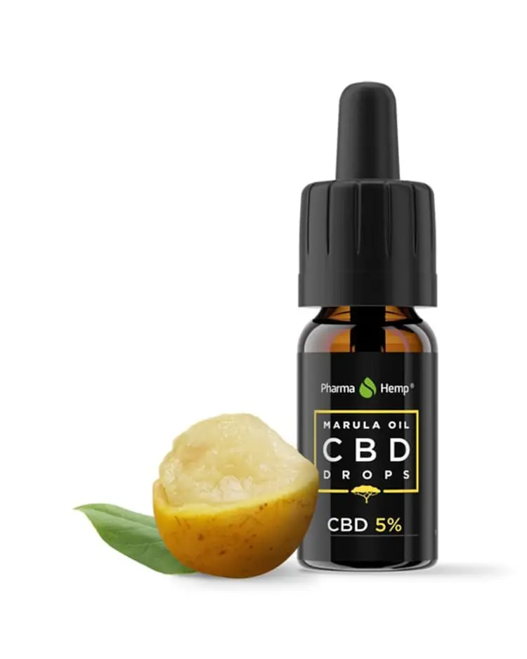 PharmaHemp CBD kapi 5% (+ ulje marule)    10 ml / 0.338 fl.oz. ℮