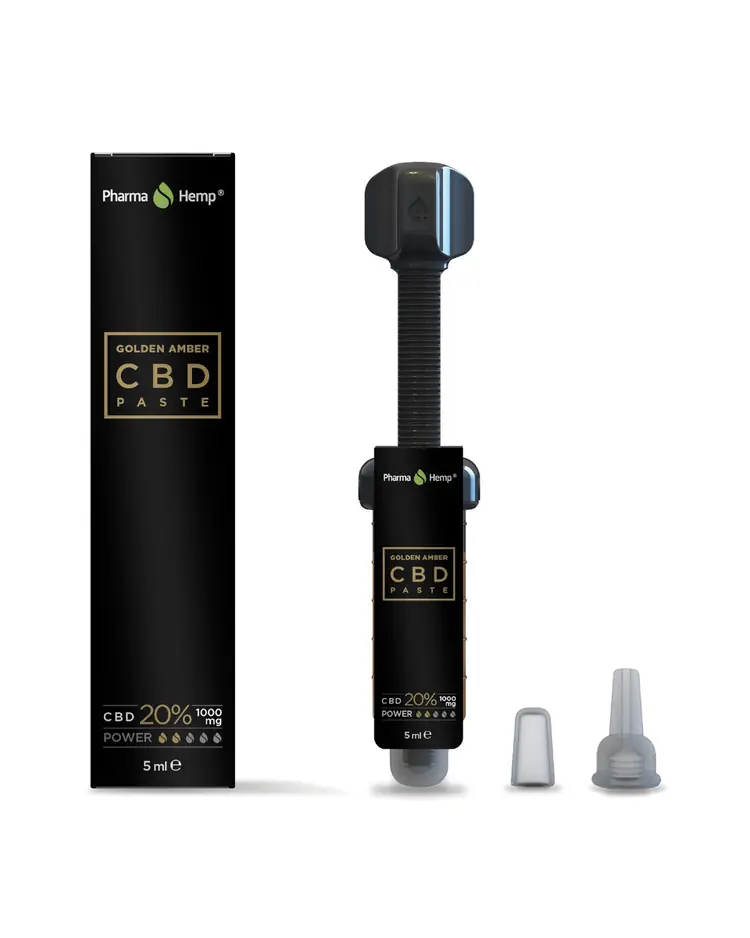 PharmaHemp CBD Golden Amber pasta 20% 5 ml / 0.169 fl.oz. ℮