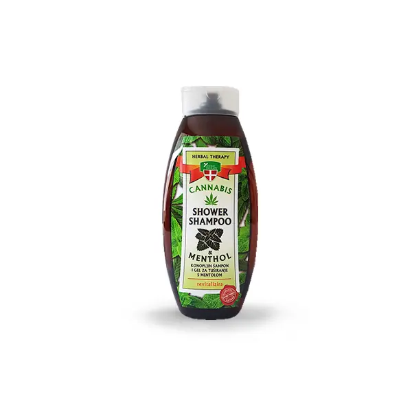 Herbal Therapy Konopljin šampon i gel za tuširanje s mentolom 500ml