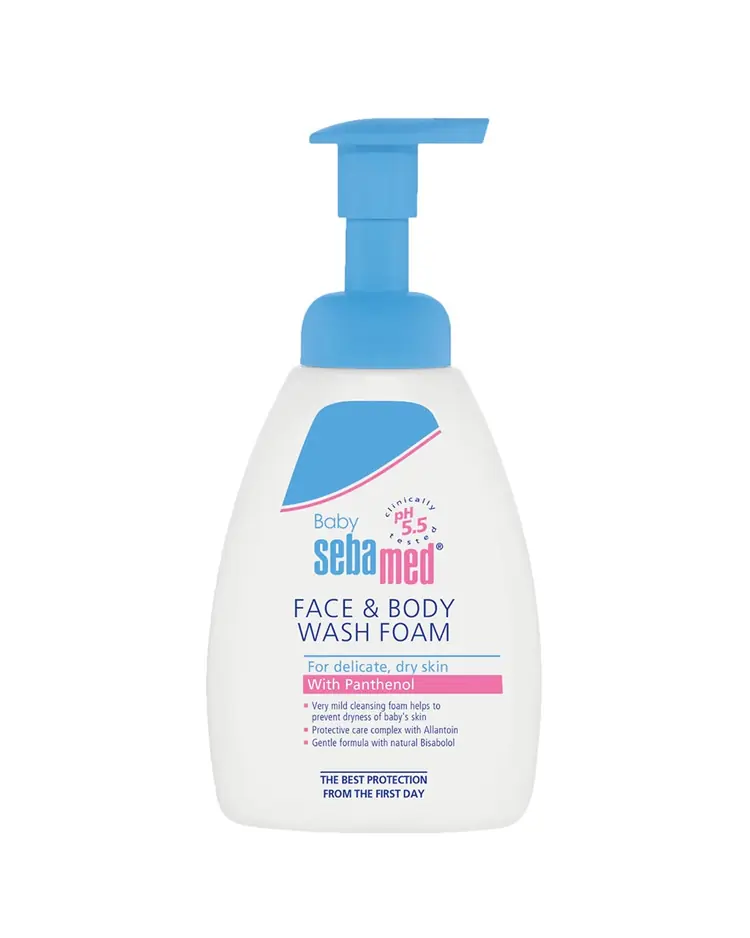 Sebamed Bebe Pjena za pranje lica i tijela  200 ml