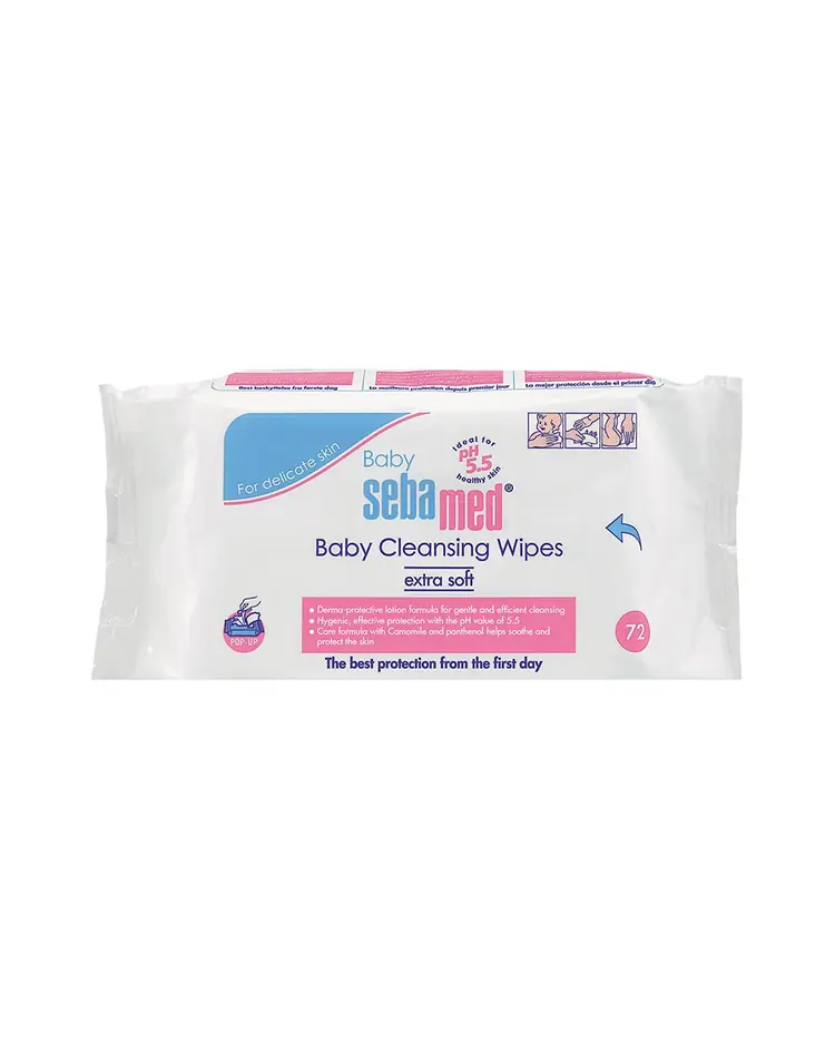 Sebamed Bebe Nježne vlažne maramice  72 maramice