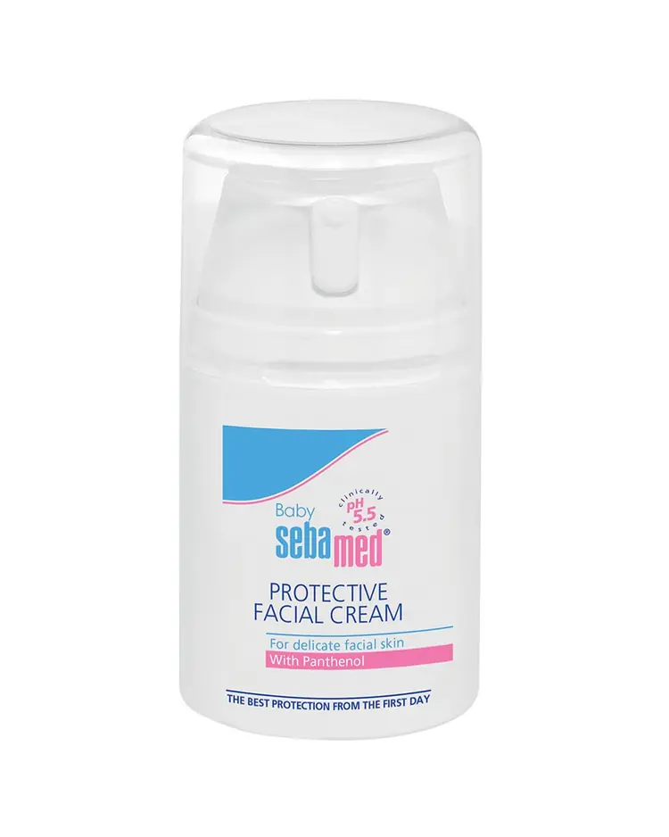 Sebamed Bebe Zaštitna krema za lice s pumpicom 50 ml