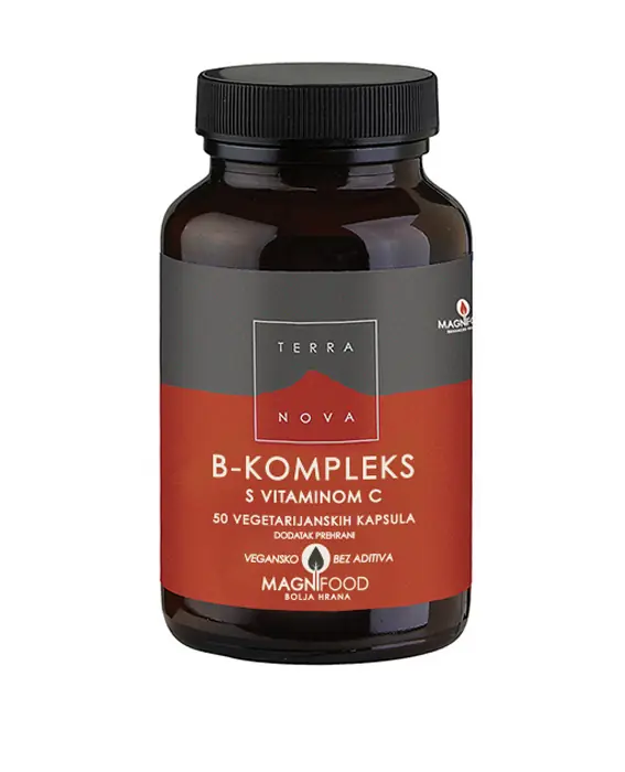 Terranova Vitamin B-kompleks s vitaminom C 50 kapsula