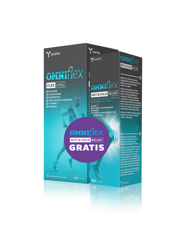 Yasenka Omniflex Flex vital + GRATIS Hot & Cold Relief gel