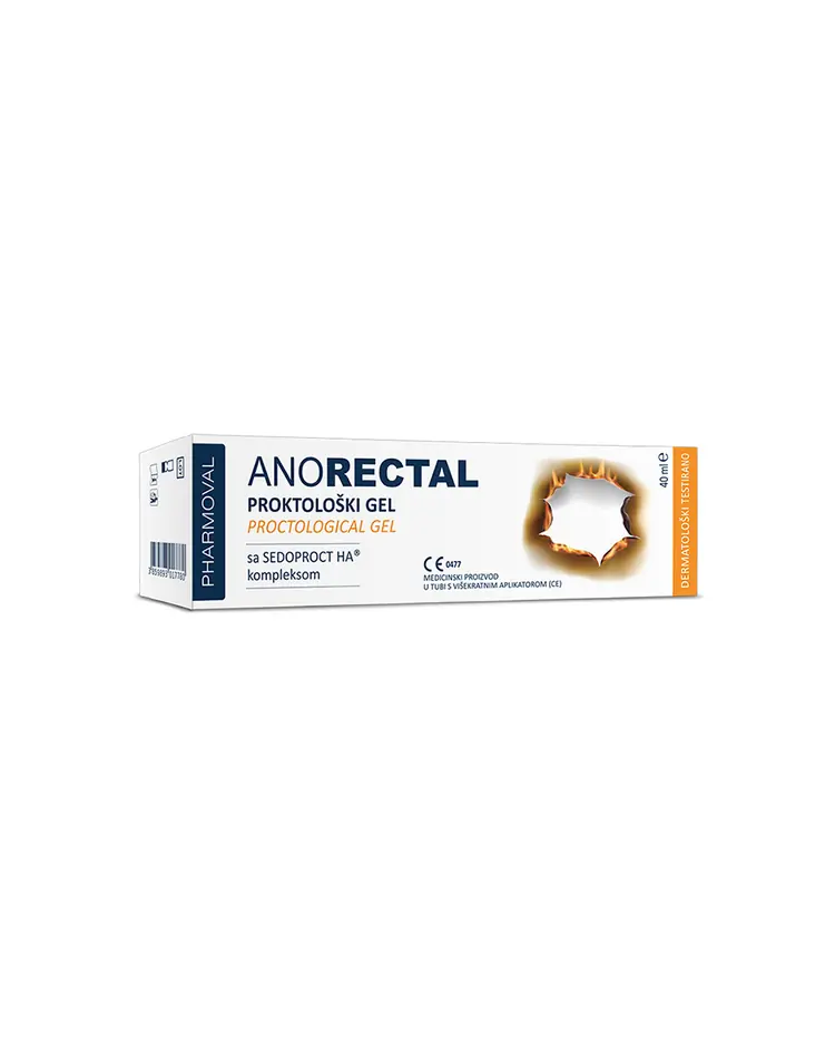Anorectal proktološki gel u tubi s višekratnim aplikatorom