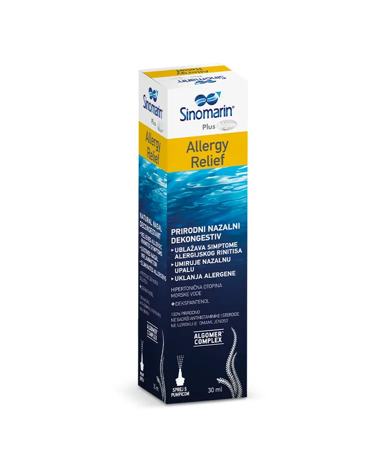 Sinomarin Plus Algae Allergy Relief 30 ml