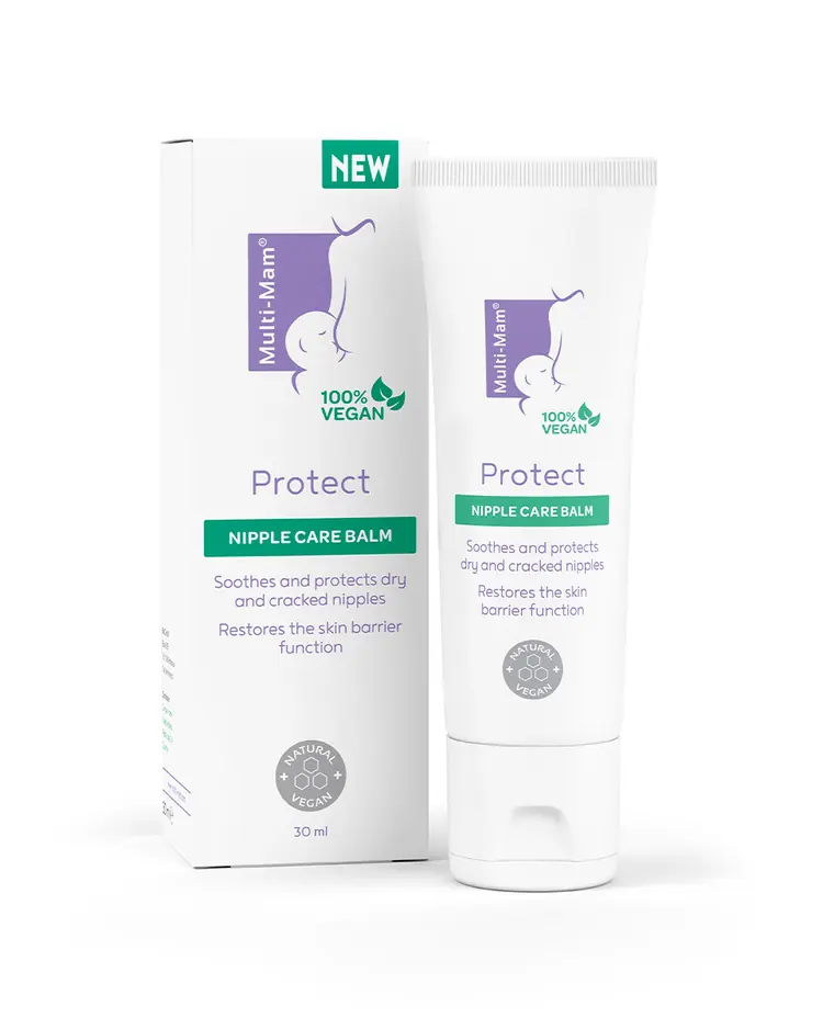 Multi-Mam Protect balzam za umirivanje, njegu i zaštitu suhih i ispucalih bradavica, 30 ml