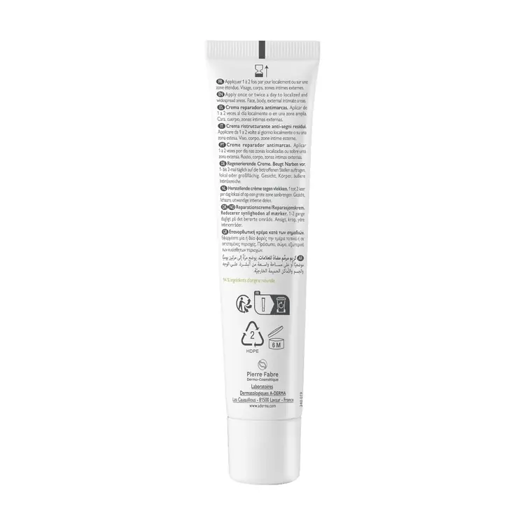 A-Derma Epitheliale ULTRA REPAIR obnavljajuća krema protiv tragova, 40 ml