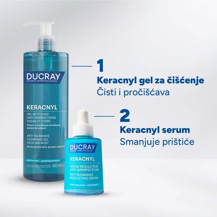 Ducray Keracnyl regulirajući serum protiv nepravilnosti, 30 ml-06