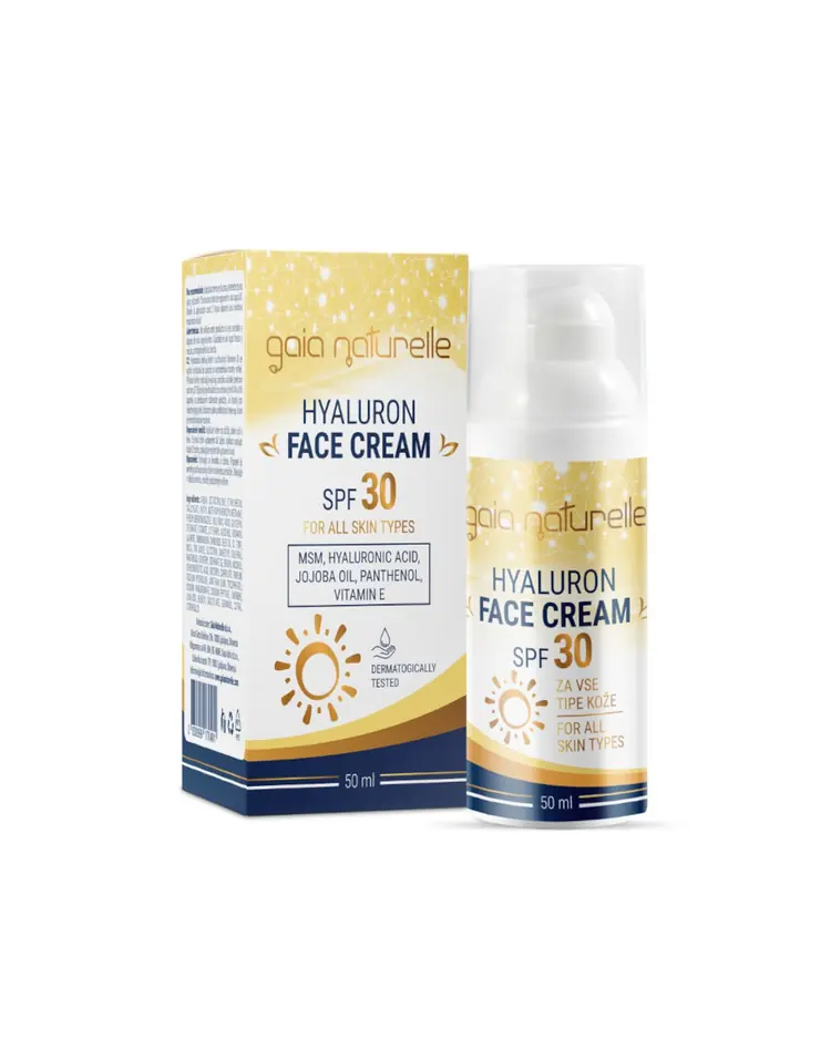 Gaia Naturelle – Krema za lice sa zaštitnim faktorom SPF30