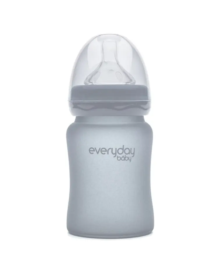 Everyday baby staklena bočica 150ml Healthy+, siva 1 komad
