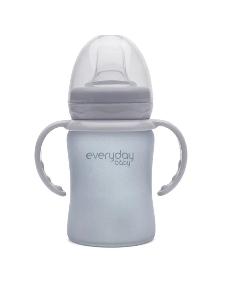 Everyday baby Čaša Sippy Healthy+, siva 1 komad