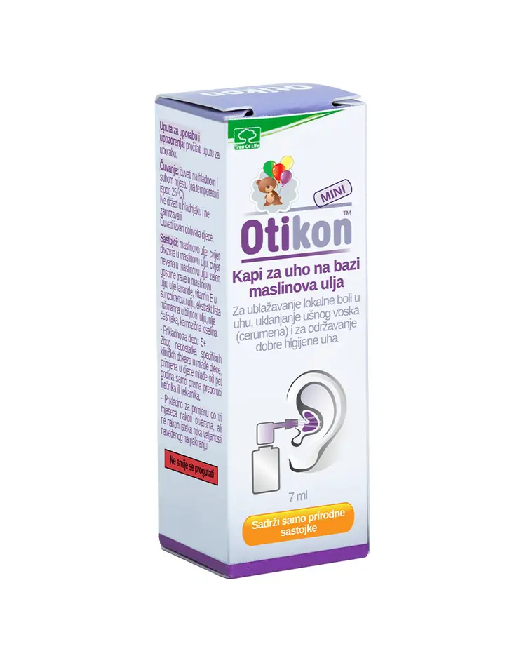 Otikon Mini kapi za uho na bazi maslinovog ulja