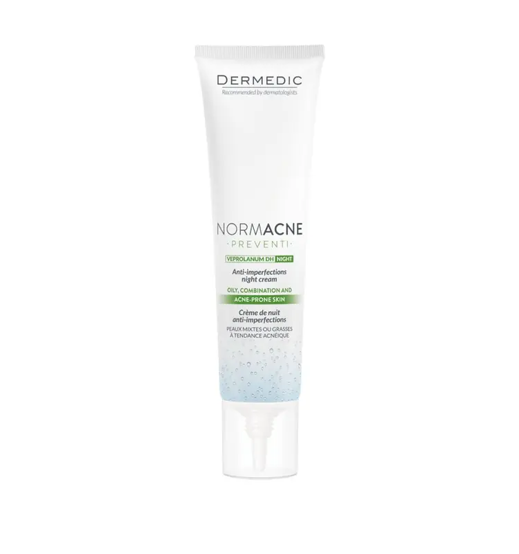 DERMEDIC NORMACNE noćna krema protiv nepravilnosti 40 ml