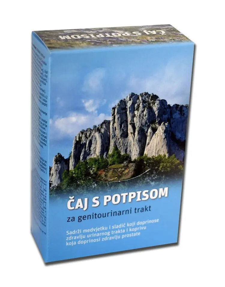Čaj s potpisom za genitourinarni trakt