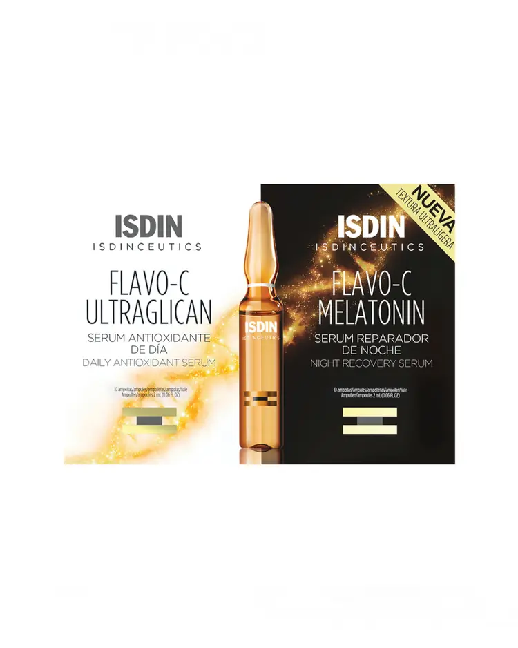 Isdinceutics Flavo-C  dnevne & noćne ampule 10 + 10 40 ml