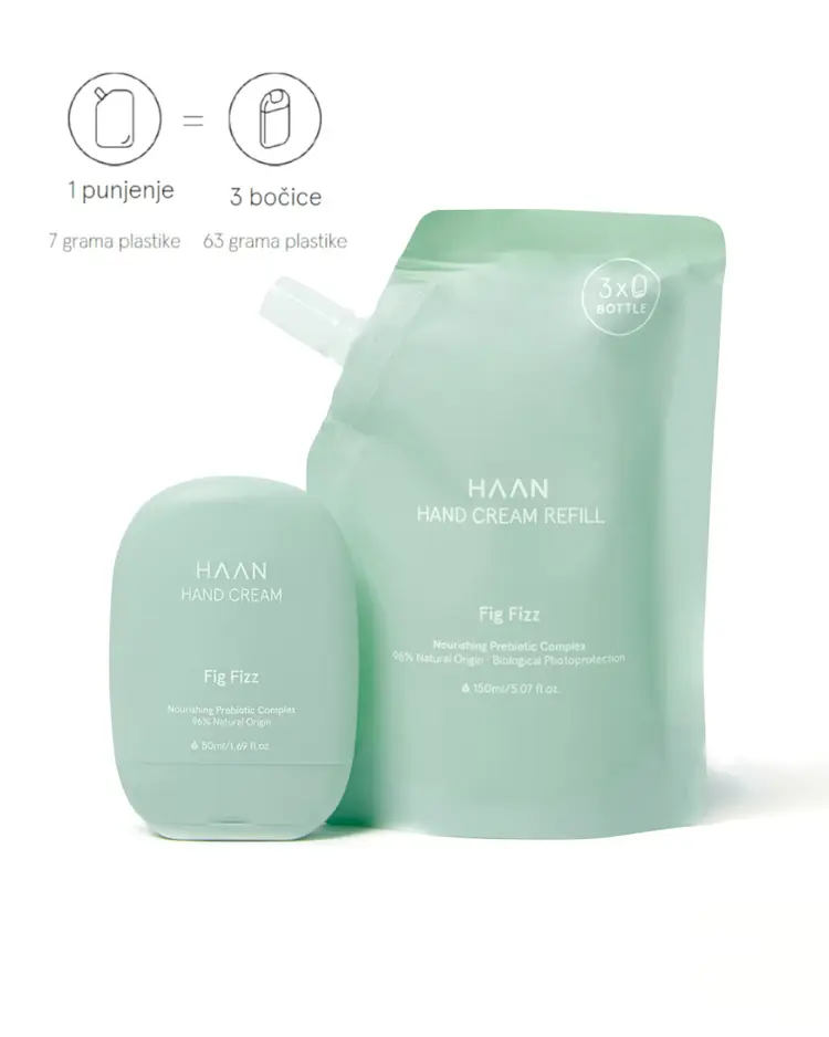 HAAN Fig Fizz punjenje kreme za ruke, 150 ml