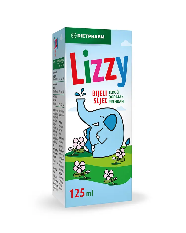 Dietpharm Lizzy bijeli sljez 125 ml