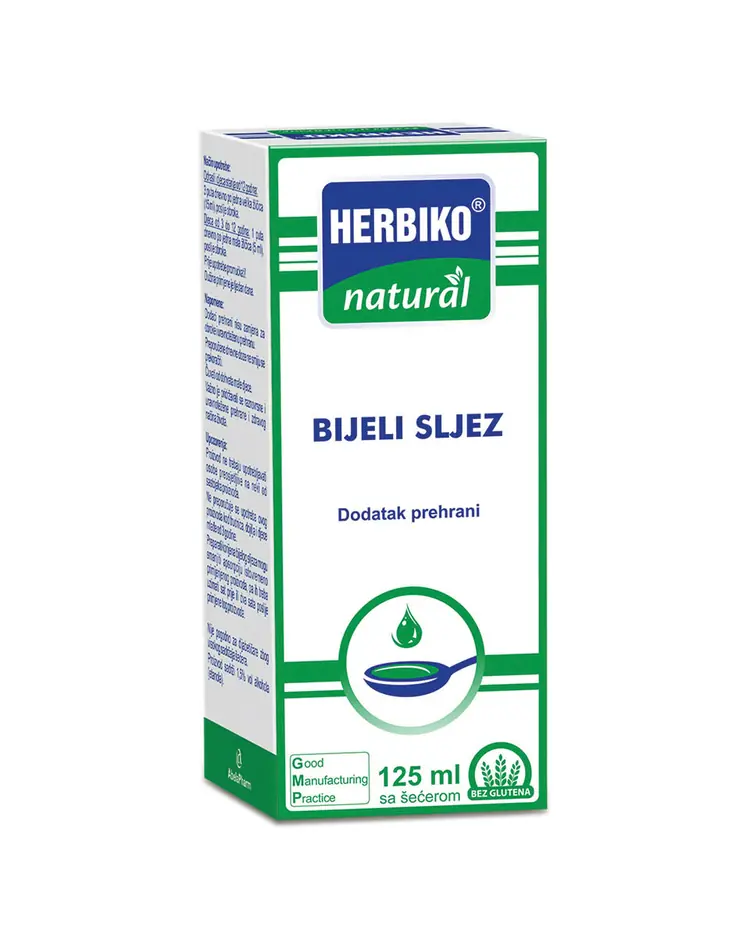 Herbiko Natural bijeli sljez 125 ml