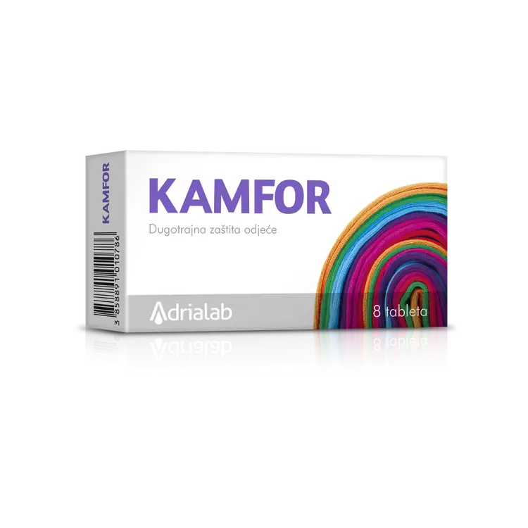 Kamfor tablete protiv moljaca 8 tableta