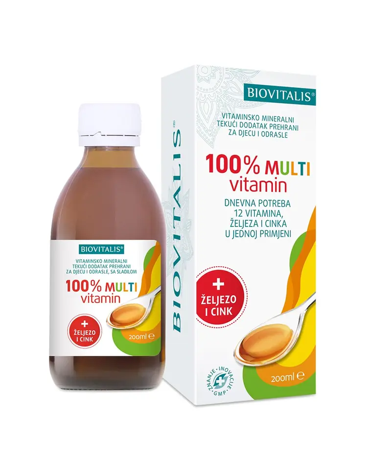 Biovitalis 100% Multivitamin + gel za dezinfekciju ruku GRATIS-2