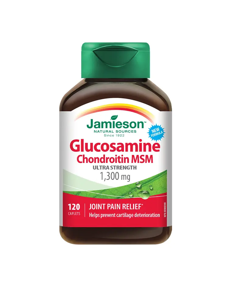 Jamieson Glukozamin, Kondroitin i MSM - EXTRA SNAGA 1300 mg tablete-0