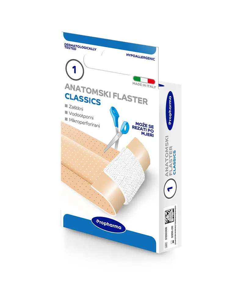 Propharma Anatomski flaster Classics 1-0