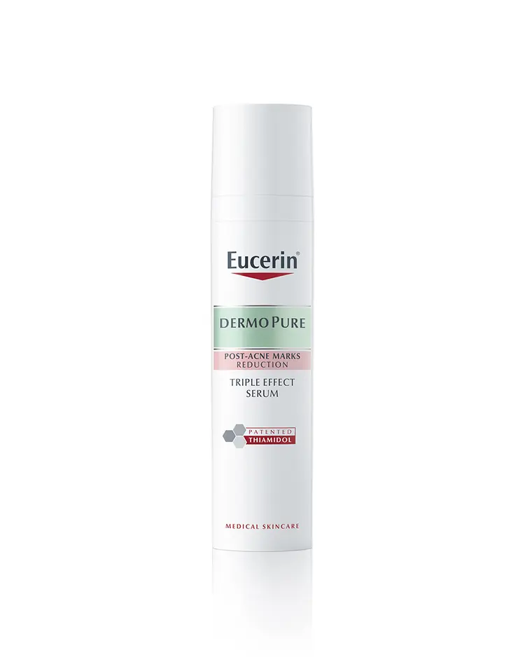 Eucerin DermoPure Serum s trostrukim djelovanjem za redukciju ožiljaka od akni, 40 ml