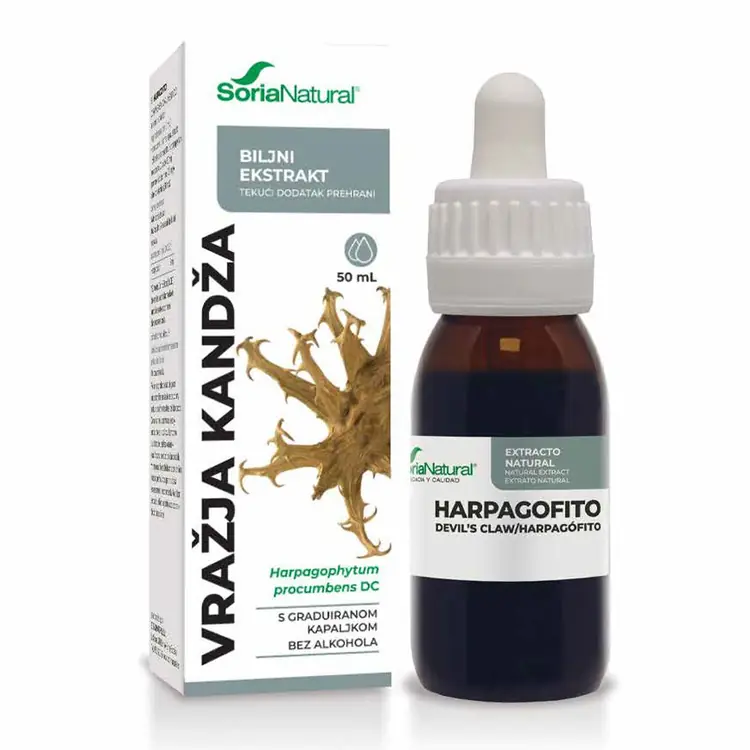 Soria Natural Vražja Kandža ekstrakt 50 ml kapi