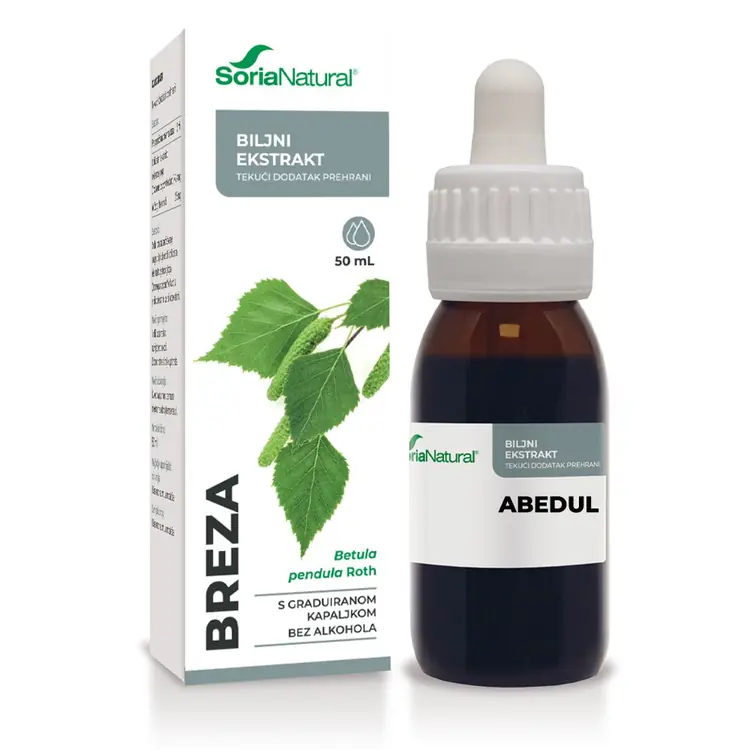 Soria Natural Breza ekstrakt 50 ml kapi