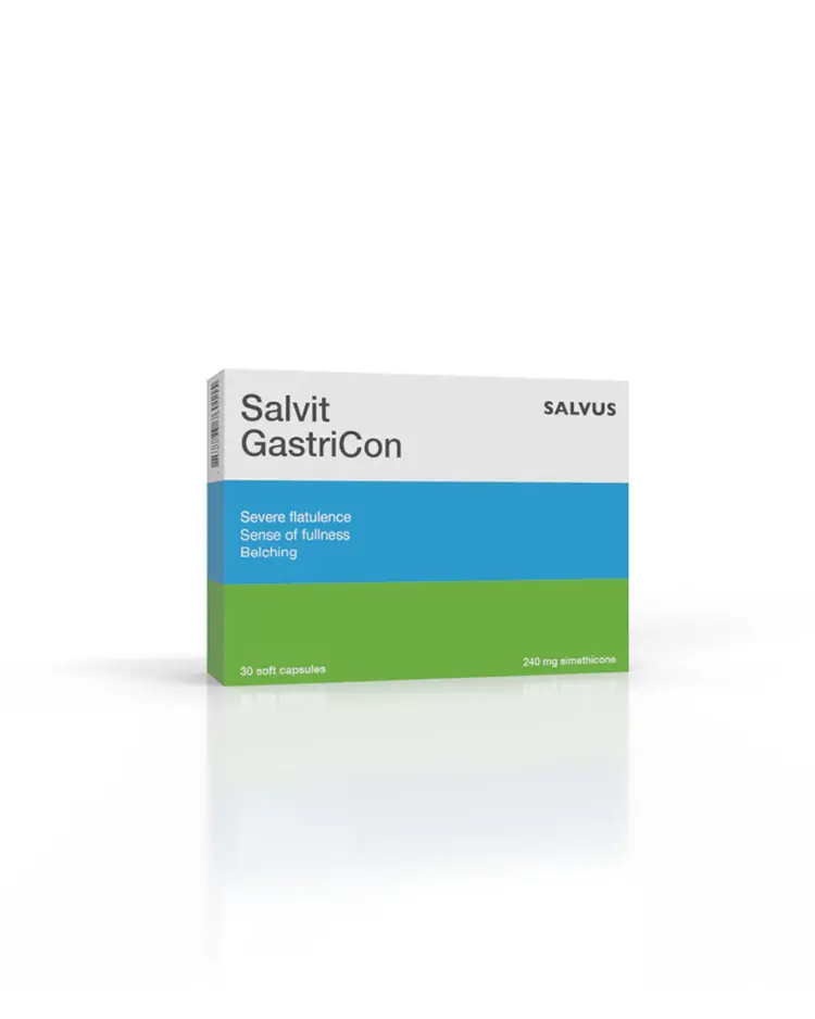 Salvit GastriCon za dobru probavu, 240 mg, 30 kapsula