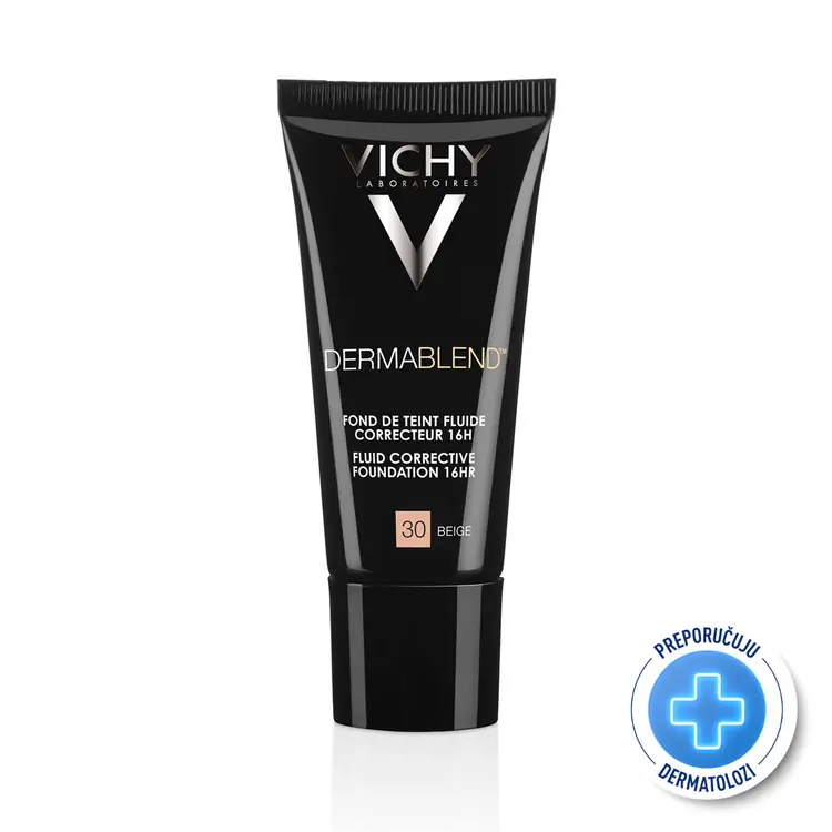 Vichy Dermablend korektivni tekući puder SPF 28, nijansa 30