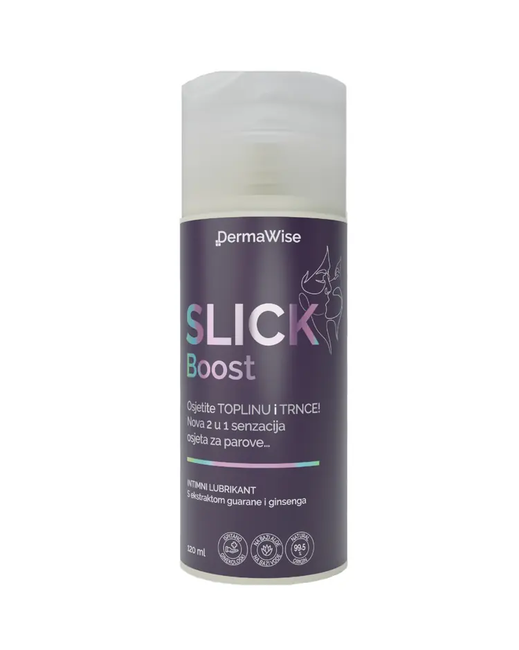 DermaWise Slick Boost Intimni lubrikant, 120 ml