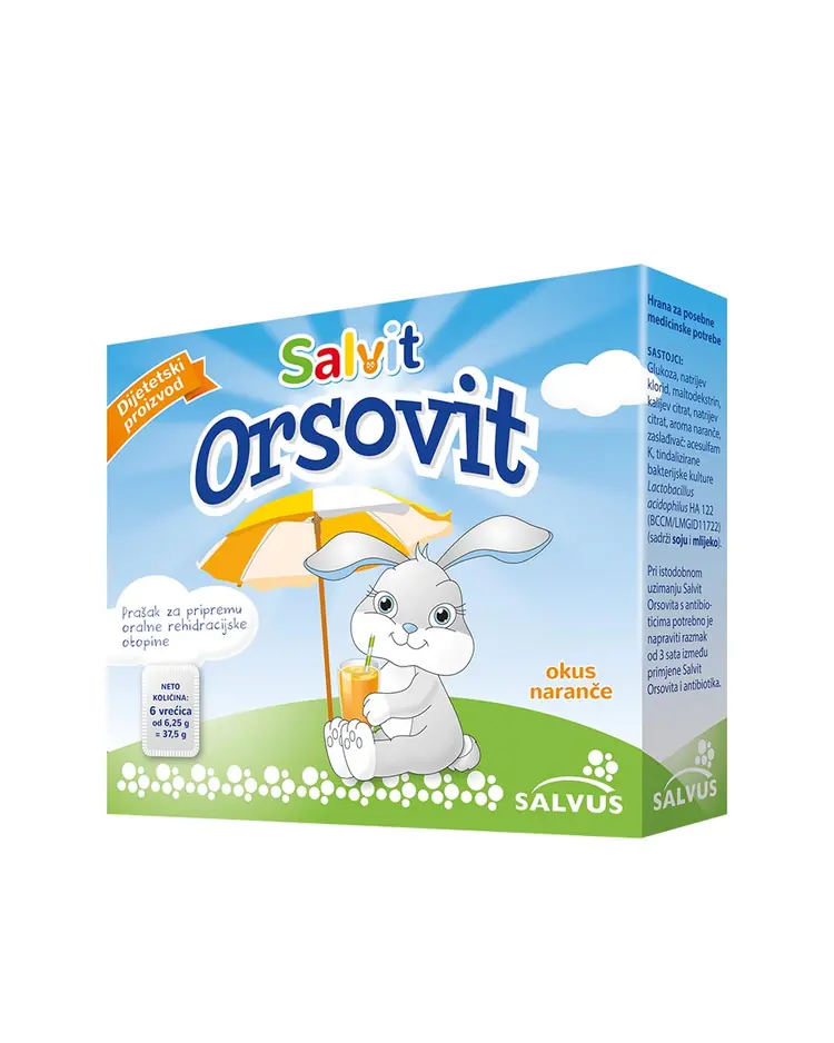 Salvit Orsovit 6 vrećica za pripremu rehidracijske otopine