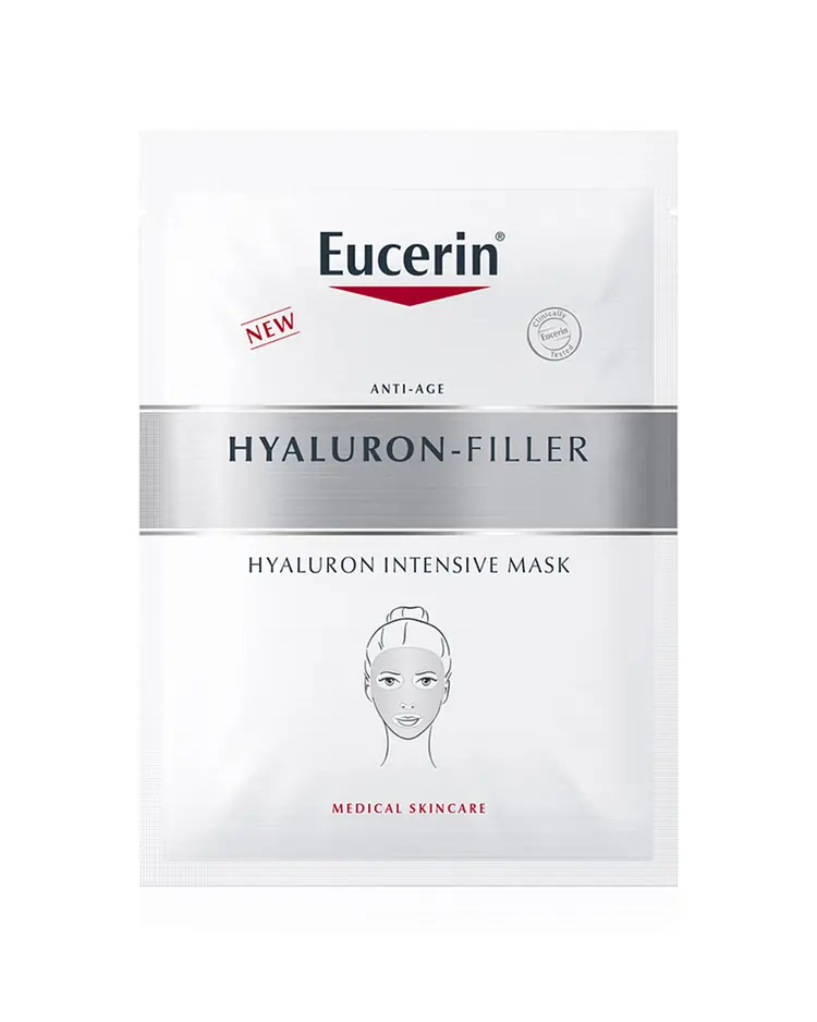 Eucerin Hyaluron-Filler maska za intenzivnu hidrataciju, 4 kom 4 maske