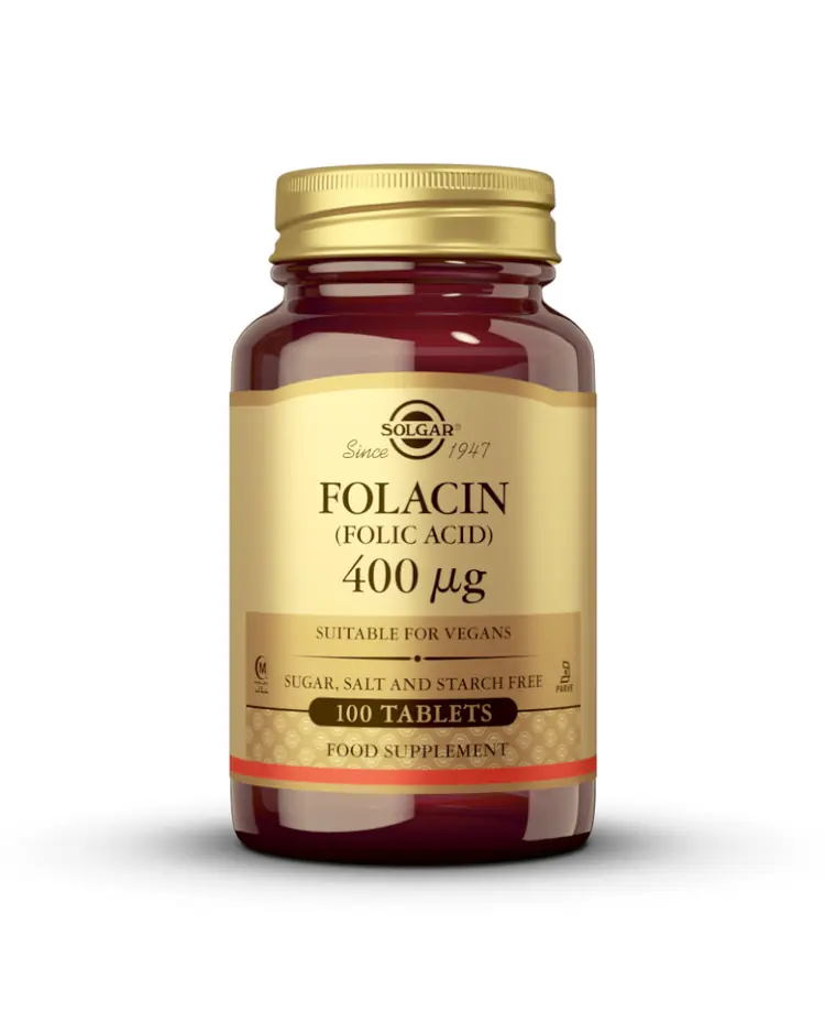 Solgar Folacin (Folna Kiselina) 400 µg, 100 tableta
