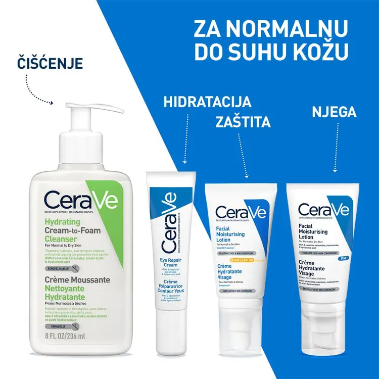 CeraVe Obnavljajuća krema za područje oko očiju 14 ml tuba