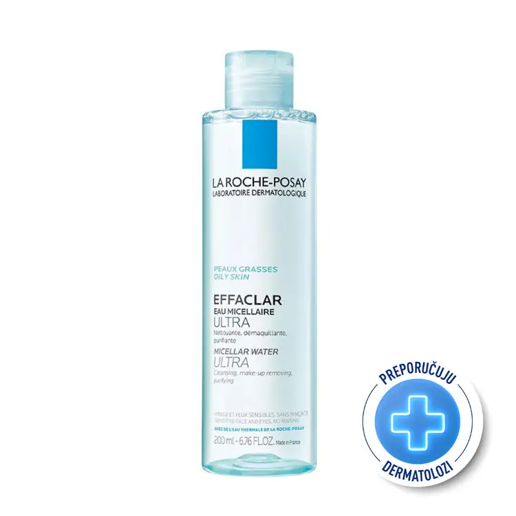 Effaclar micelarna voda - masna i osjetljiva koža, 200 ml
